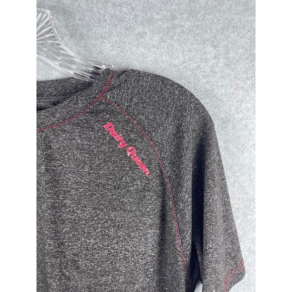 Dairy Queen Employee T Shirt Mens M Gray Crew Worker Short Sleeve Crew Neck - Picture 2 of 9